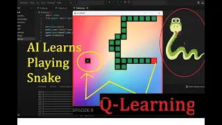 Ai learn to play snake game part-2  Reinforcement learning