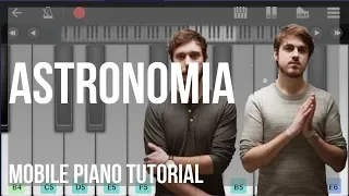 Mobile Piano Tutorial: How to play Astronomia (Coffin Dance) by Vicetone & Tony Igy