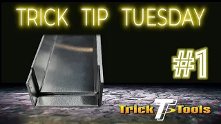 Trick Tip Tuesday #1 - A Simple Sheet Metal Brake Technique - Trick-Tools.com