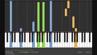 Ocarina of Time title theme tutorial on Synthesia