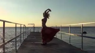Анна Фатеева  Восточный танец у самого синего моря