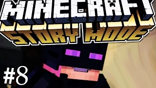 Прохождение Minecraft Story Mode Эпизод 3 - часть 8 - Переодевание в странника края