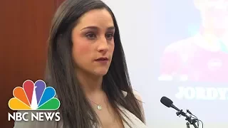 USA Olympic Gold Medalist Jordyn Wieber Reveals She Was Abused By Larry Nassar | NBC News