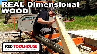 Sawmilling TRUE DIMENSIONAL Lumber