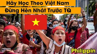 Dân mạng Philippin yêu cầu Tổng Thống học theo Việt Nam - đừng hèn nhát trước Trung Quốc !