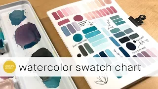 spark your creativity by creating a color mixing chart!