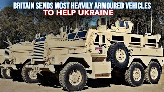 Britain sends Mastiff 6X6 armoured vehicle to help ukraine in the face of Russian barbarism