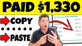 🤑REPEAT THIS🤑GET PAID $1,330 To Copy and Paste For FREE To Make Money Online *BRAND NEW METHOD*