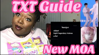 New MOA Guide to TXT Reaction (I Stan 🤪💖)