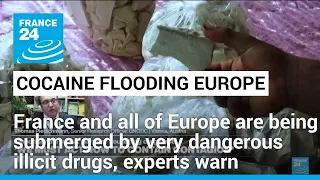 Europe being 'flooded' with cocaine, new synthetic drugs emerging on the market • FRANCE 24