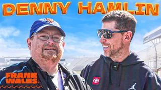 Frank Walks Episode 8 with Denny Hamlin on Nascar's Oldest Track | presented by BODYARMOR