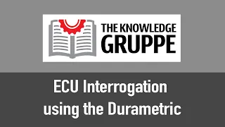 ECU Interrogation using a Durametric Diagnostic Tool - Porsche 986/987/996/997