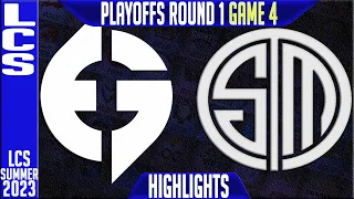 EG vs TSM Highlights Game 4 | LCS Summer 2023 Playoffs Upper RND 1 | Evil Geniuses vs Team Solomid