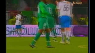 2005-11-16 Italy 1 Ivory Coast 1 Friendly soccer