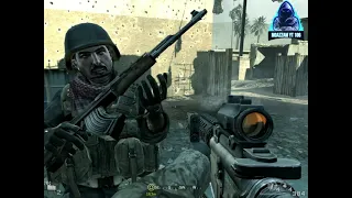 Search of (Al Asad) Call Of Duty 4: MOdren Warfare || MIssion / Part #4 : By || Moazzam Yt 106