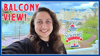 Disneyland Paris NEWPORT BAY CLUB Room with BALCONY! ⚓️ Hotel Shop Tour 2023