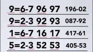 Thai Lotto Vip 3UP Pairs UP and DOWN Formula 1-8-2022 || Thai Lotto Results Today