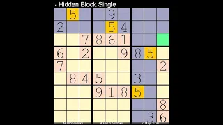 How to Solve Washington Times Sudoku Difficult  7 May, 2024