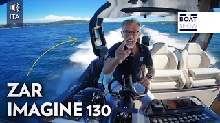 [ITA] ZAR IMAGINE 130 - Prova Maxi Gommone 2 X 600CV MERCURY - The Boat Show