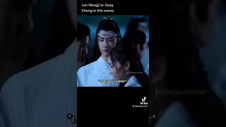 Lan Wangji does not like Jiang Cheng #lanwangji #wangyibo #theuntamed #jiangcheng #wangzhuocheng