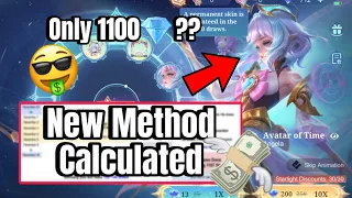 UPDATED‼️ Cheapest Way to Get Angela Annual Starlight Skin 2023 New Method New Calculations MLBB