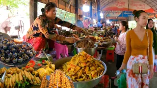 Best Cambodian street food 2023 | Delicious Snail, Chicken, Fish, Egg & More @ Countryside