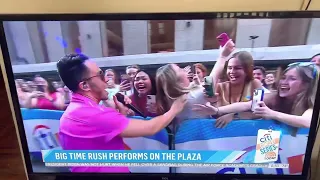 Big Time Rush Performing Paralyzed And Til I Forget About You Live On Today Show June 2