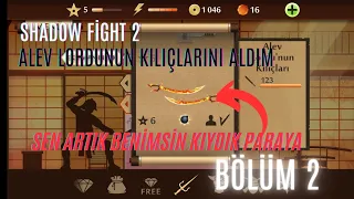 shadow fight 2 yer altı na indim ve volkanın kılıçlarını aldım paraya kıydık hocam