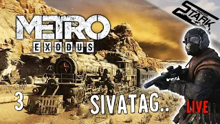 Metro Exodus - 3.Rész (Az Apokaliptikus Sivatag & a Pókok..) - Stark LIVE