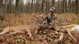 ILLINOIS PUBLIC LAND WHITETAIL DOUBLE (5 Min Apart)