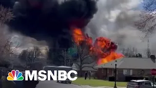 Fiery Maryland tanker crash kills driver, homes engulfed in flames