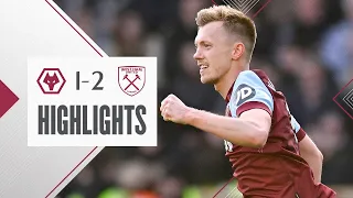 Wolves 1-2 West Ham | Ward-Prowse Scores From Corner To Give Hammers Win | Premier League Highlights