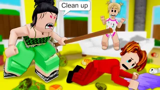 ROBLOX Brookhaven 🏡RP - FUNNY MOMENTS : Poor Peter Lives with his Evil Aunt (Part 2)