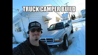 Truck Camper Build