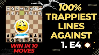 The Best Uncommon Fritz Variation Against 1. e4 | To Win in 10 Moves | Full of Traps