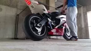 Yamaha R6 Akrapovic VERY LOUD!!