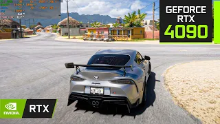 Forza Horizon 5 : Toyota Supra - RTX 4090 24GB ( 4K + Maximum Settings RTX ON )