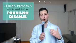 Pravilno disanje za pevace - detaljno pojasnjenje