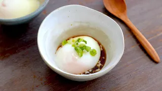 Onsen Tamago Hot Spring Egg v2 | Japanese Poached Egg Recipe | wa's Kitchen