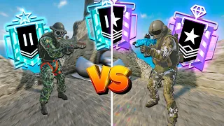 Rainbow Six Siege Players vs The Rank They Think They Deserve (1v1)