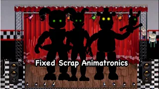 FNAF 6: Fixed Scrap Animatronics (Speed Edit #20)