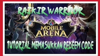 Tutorial Cara Memasukkan Redeem Code | Garena Mobile Arena INDONESIA 😄 |