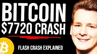 Bitcoin $7,720 FLASH CRASH on Deribit?? 🔥 Be cautious - What happened?