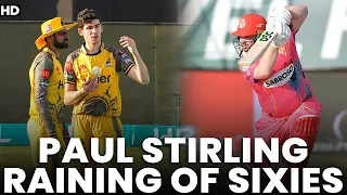 Raining of Sixes By Paul Stirling | Islamabad United vs Peshawar Zalmi | HBL PSL 7 | ML2L