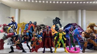 MARVEL LEGENDS X-MEN AGE OF APOCALYPSE/HOUSE OF X COLLECTION DISPLAY UPDATE 2022 WALKTHROUGH