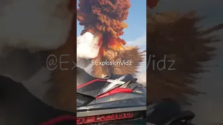 Multiple Scenes of Beirut #Explosion Caught in Camera. (WARNING:- Graphic Content) #ExplosionVideo