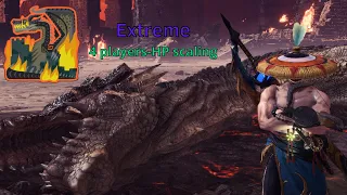 Arch-Tempered Extreme Fatalis 4 Players-HP Scaling LS Solo | MHW:Iceborne