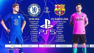 PES 2021 PS5 FC BARCELONA - CHELSEA | MOD Ultimate Difficulty Career Mode HDR Next Gen