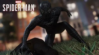 Spider-Man PC - Photorealistic Raimi Black Suit MOD Free Roam Gameplay!