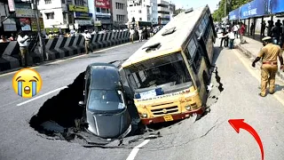 EXTREME CAR & TRUCK CRASH COMPILATION | IDIOTS AT WORK | BAD DAY AT WORK | FAILS COMPILATION 2023